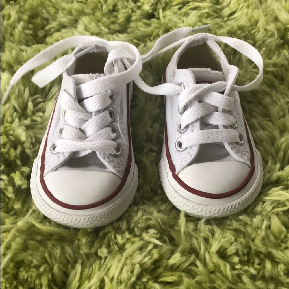 Baby, Size 2, White Converse